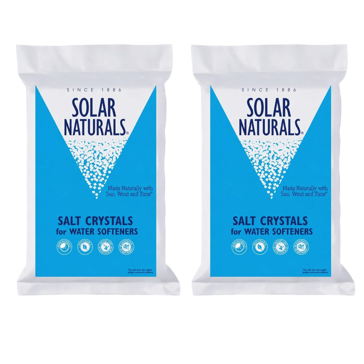 Water Softener Salt Crystals 40lb 2 Pack R423004