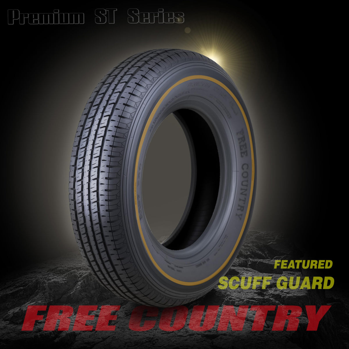 Trailer Tire ST205/75R15 8PR LRD 107N Q201