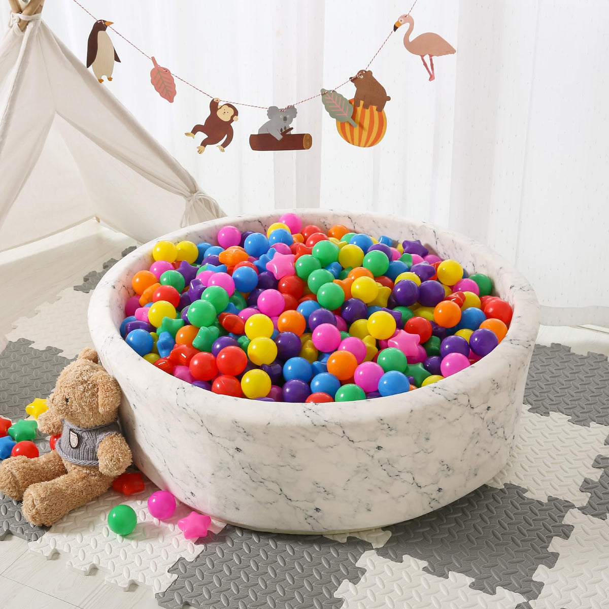 Crush Proof Plastic Ball Pit Balls F5804