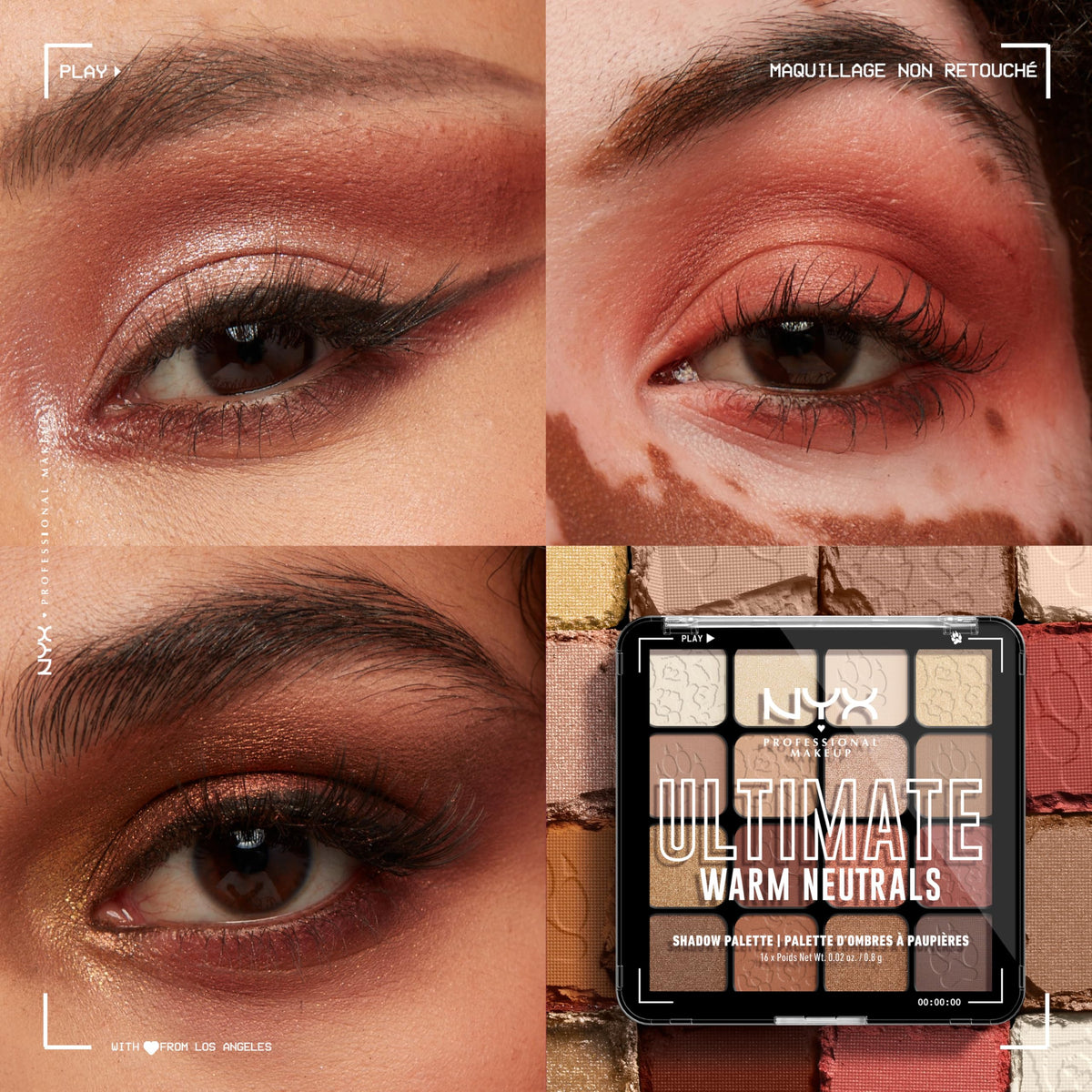 Warm Neutrals Eyeshadow Palette F13210