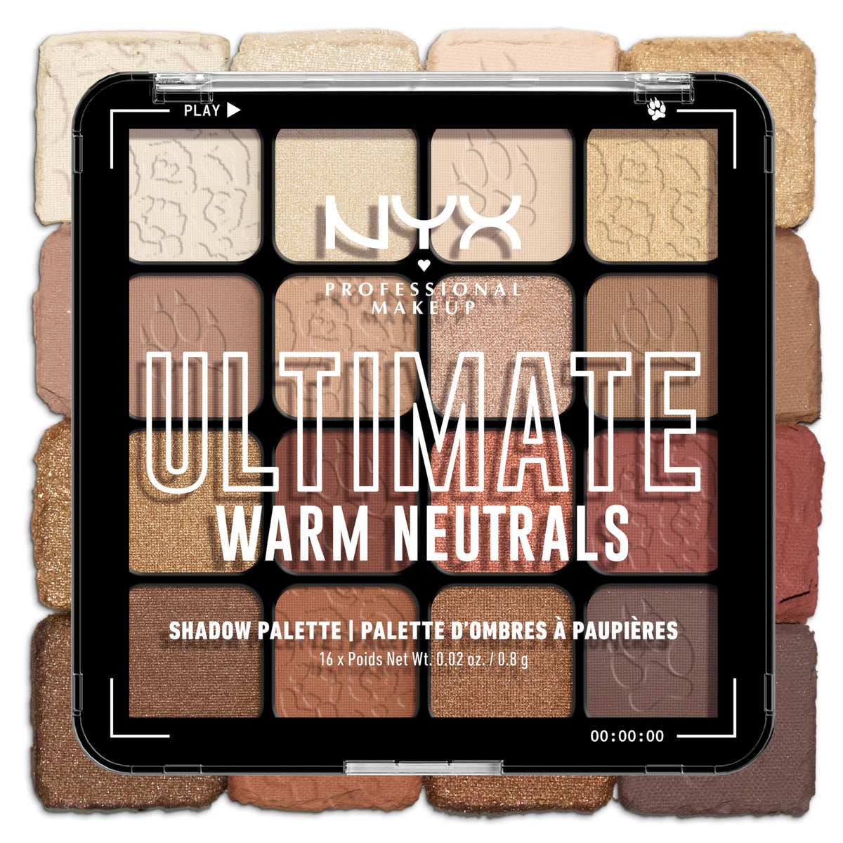Warm Neutrals Eyeshadow Palette F13210